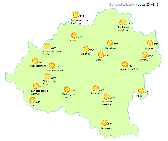 Septiembre se despide con otra soleada jornada