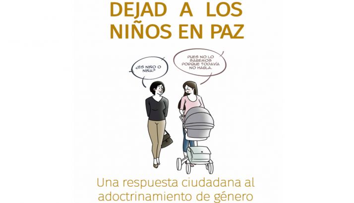 Una imagen del folleto remitido a las AMPAS. 