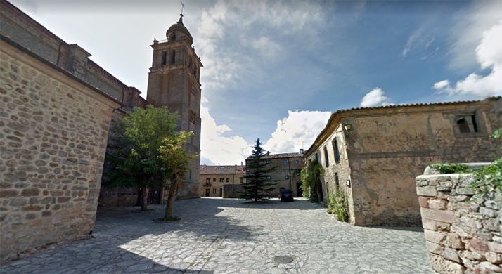 Una imagen de la plaza del Carmen, en Medinaceli. /GM