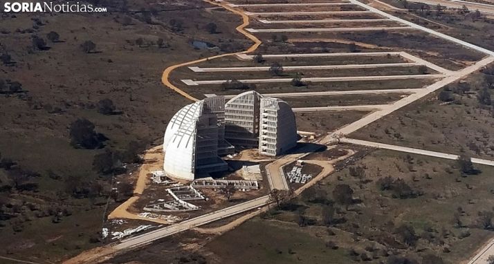 Una vista del PEMA con la Cúpula de la Energía. /SN