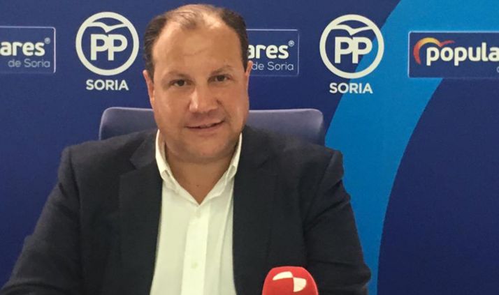 Pedro Antonio Heras, en rueda informativa este viernes. 