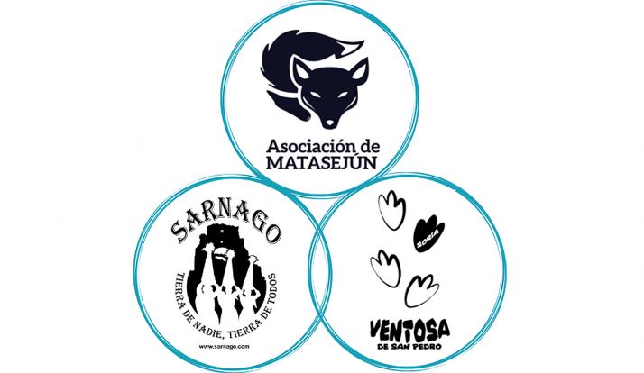 El logotipo con el que las tres agrupaciones estarán en la feria. 