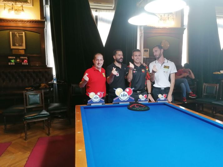 Cortés queda segundo en el Open Nacional Sociedad Bilbaina de Billar