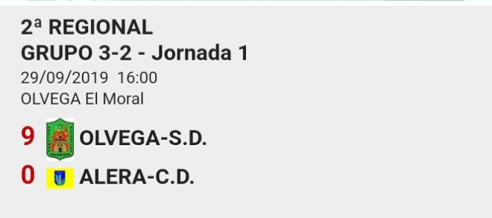 La SD Ólvega arrasa en su debut.