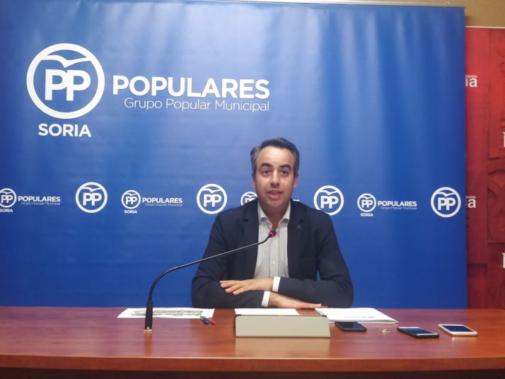 Nacho Soria en rueda de prensa.