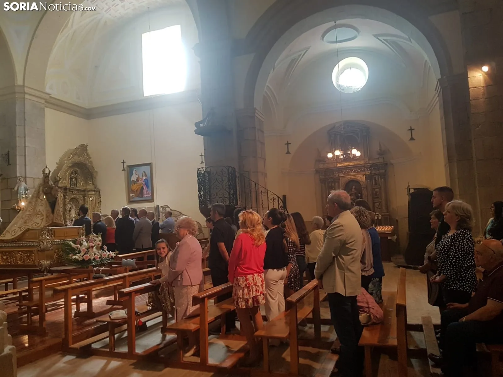 Fiestas de la Virgen del Rosario en Fuentelmonge.