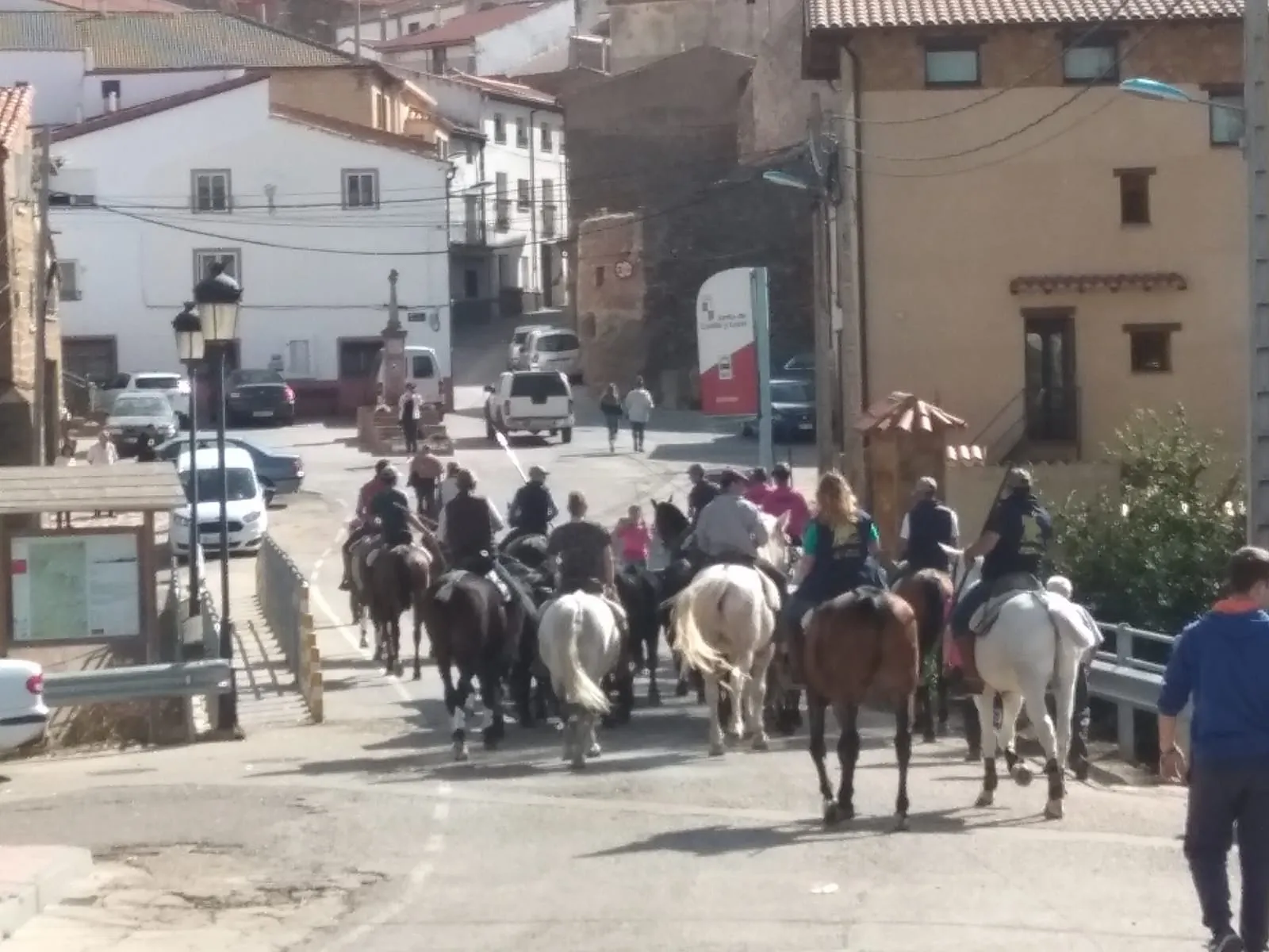 Una imagen de la jornada en Borobia. 