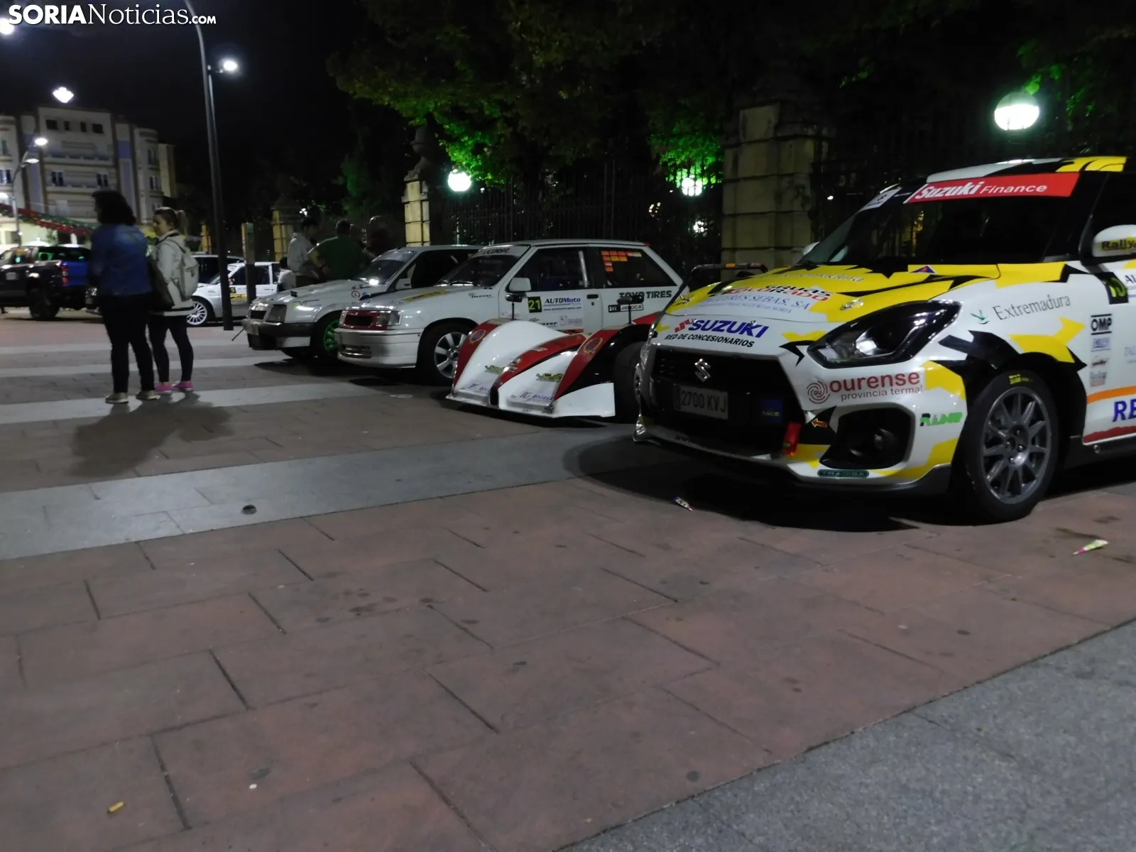 Una imagen del Espolón a última hora de la tarde de este sábado. /SN