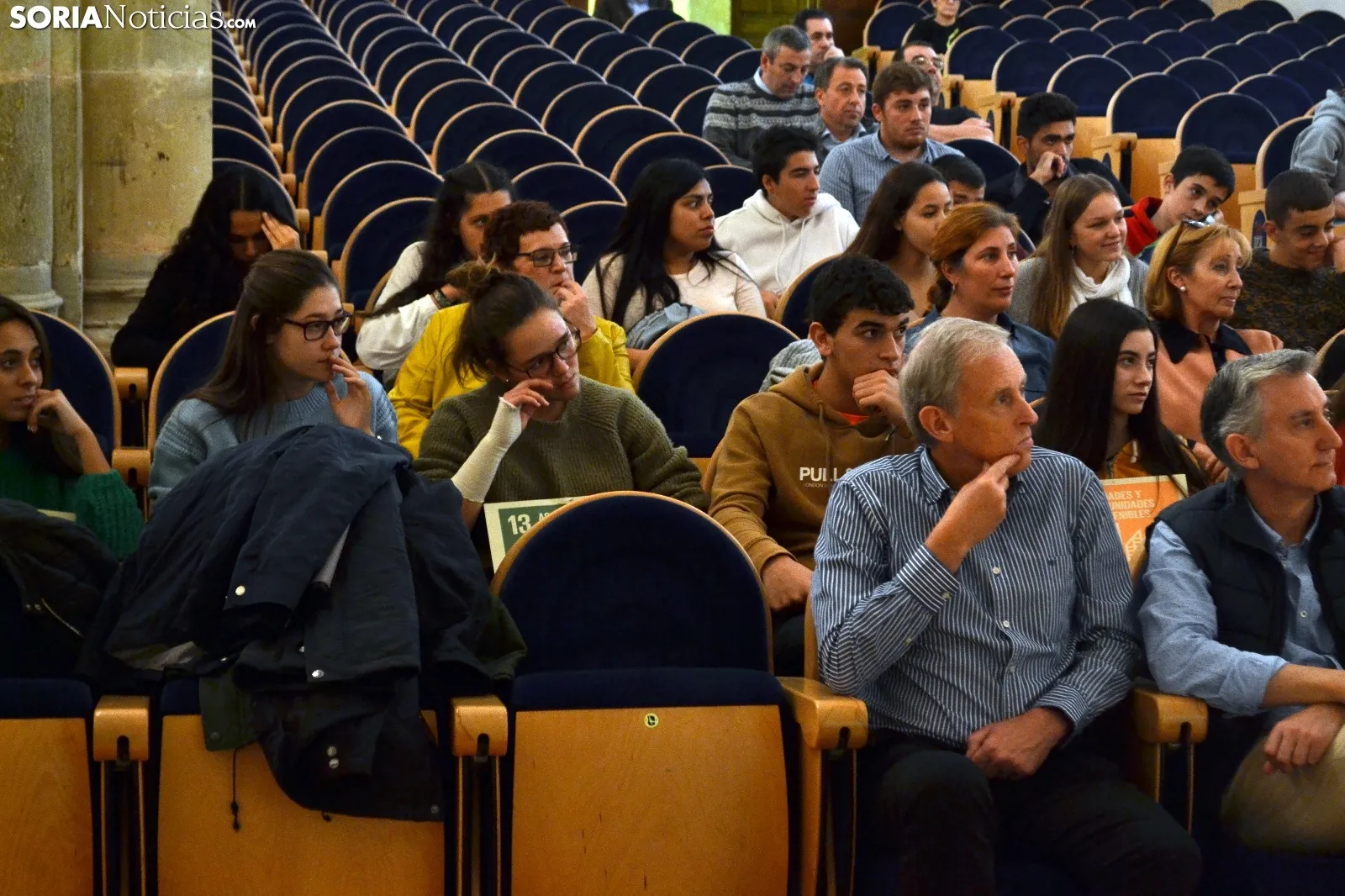 Una imagen del acto estudiantil de este martes. /SN