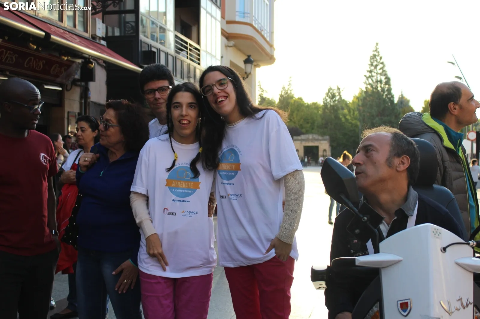 Día Mundial de la parálisis cerebral en el Collado de Soria. SN
