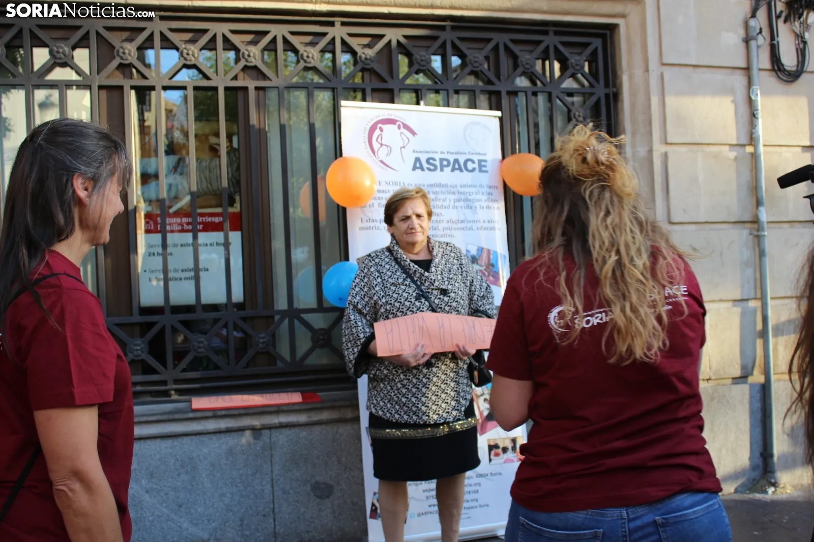 Día Mundial de la parálisis cerebral en el Collado de Soria. SN