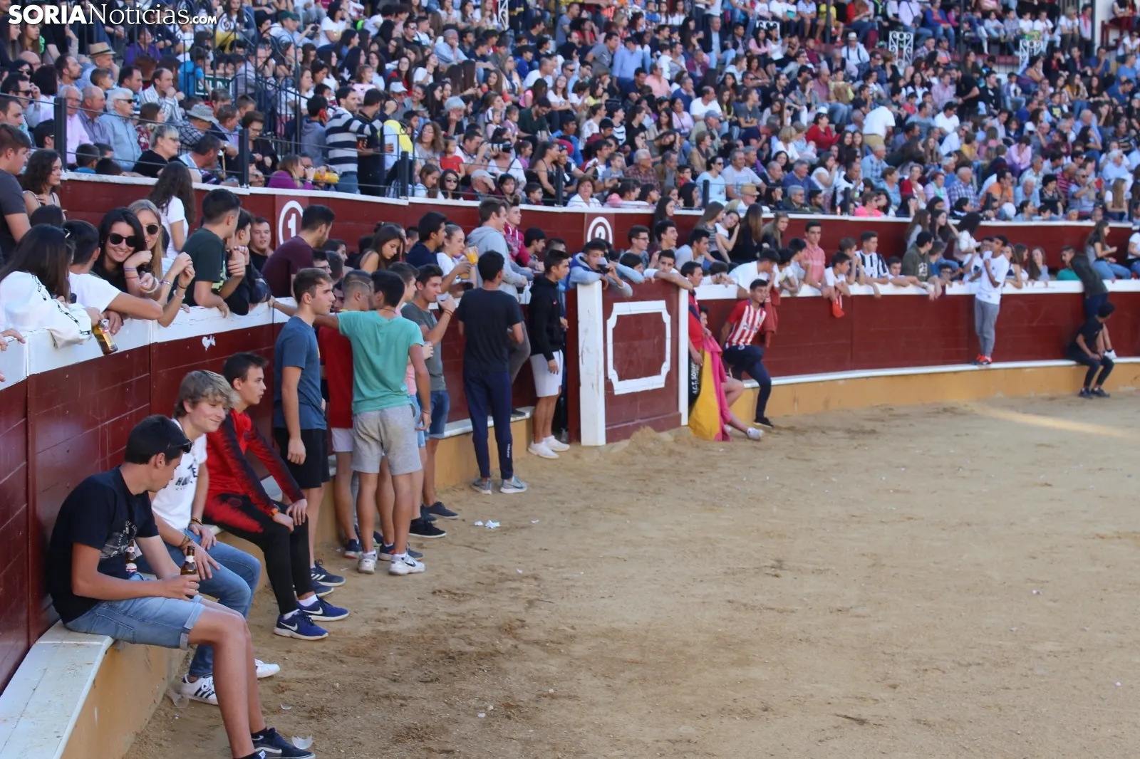 Suelta de vaquillas en La Chata. SN