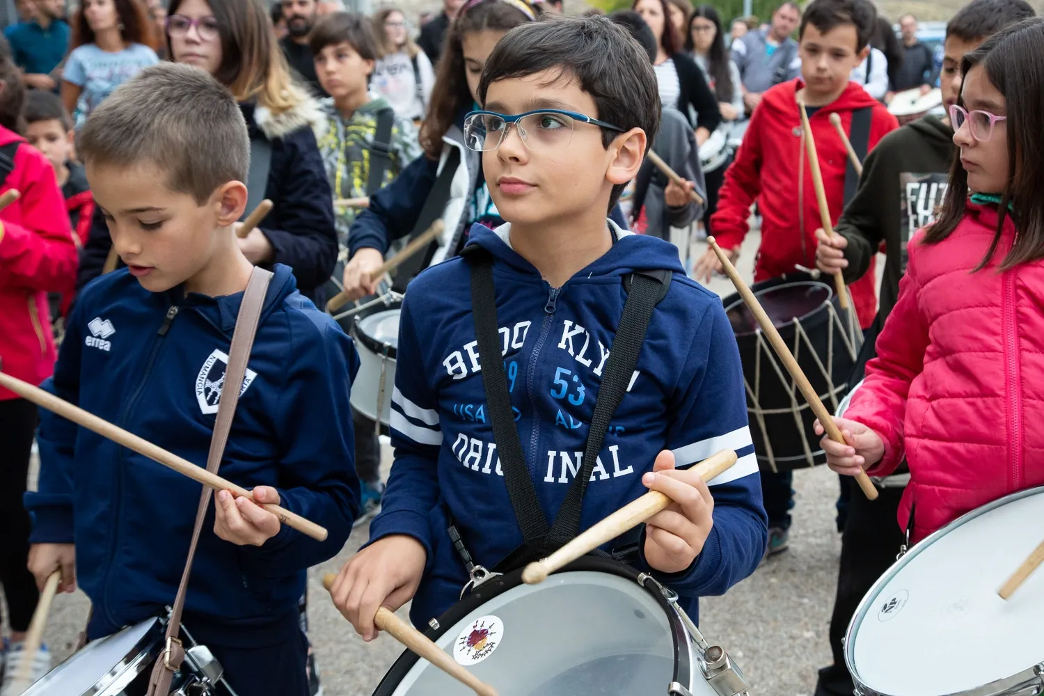 Ensayos del desfile de las Ánimas 2019. /Festival de las Ánimas