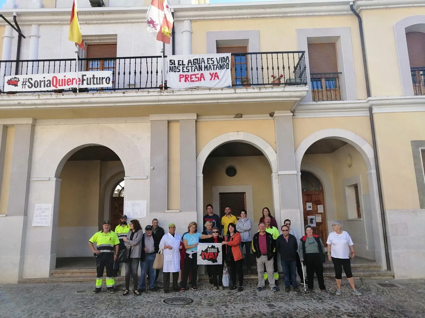 Soria se para con la España Vaciada.