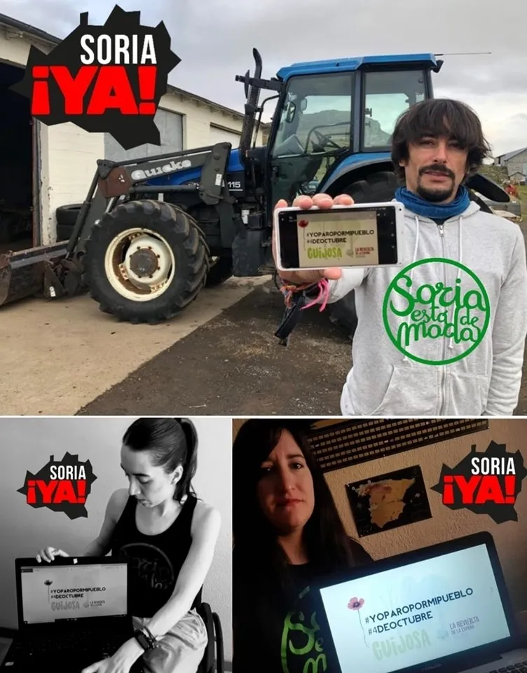 Soria se para con la España Vaciada.