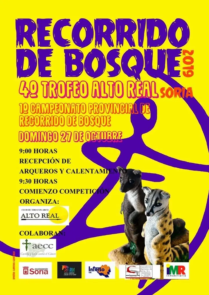 I Campeonato Provincial Recorrido de Bosque 3D 2019. 