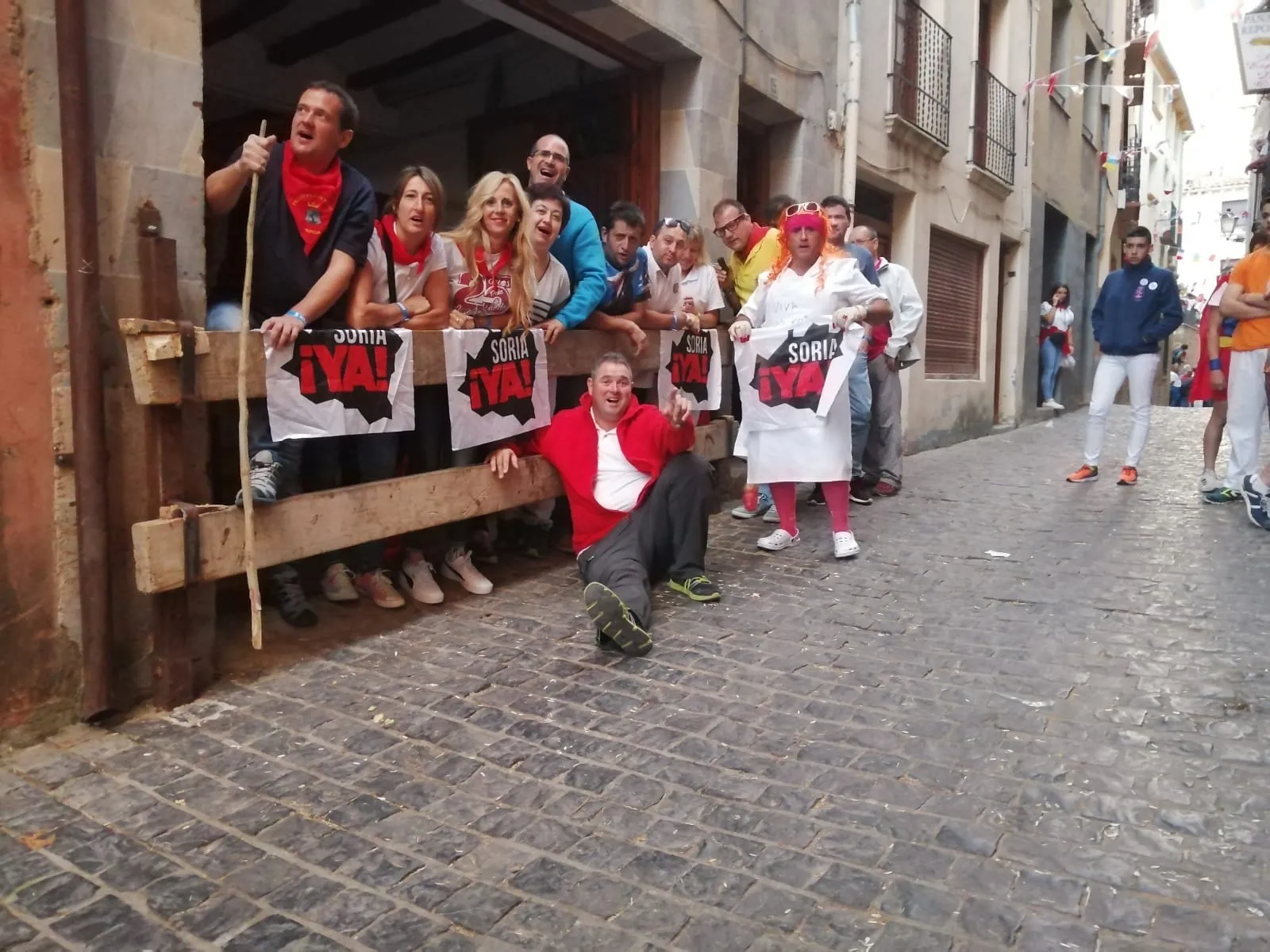 Ágreda también se acuerda de la Soria Ya durante sus fiestas