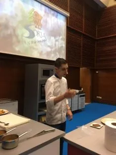 Una de las imágenes sorianas que deja Gastronomika 2019.