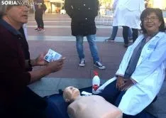Imagen de los talleres impartidos por el Servicio de Medicina Intensiva del Santa Bárbara. /SN