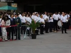 Una imagen de la plaza Mariano Granados este sábado, festividad de la Virgen del Pilar. /SN