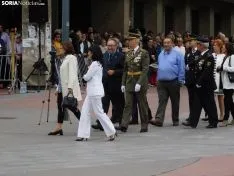 Una imagen de la plaza Mariano Granados este sábado, festividad de la Virgen del Pilar. /SN