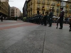Una imagen de la plaza Mariano Granados este sábado, festividad de la Virgen del Pilar. /SN
