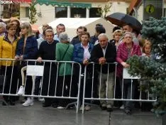 Una imagen de la plaza Mariano Granados este sábado, festividad de la Virgen del Pilar. /SN
