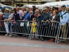 Una imagen de la plaza Mariano Granados este sábado, festividad de la Virgen del Pilar. /SN