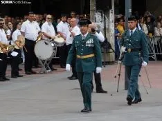 Una imagen de la plaza Mariano Granados este sábado, festividad de la Virgen del Pilar. /SN