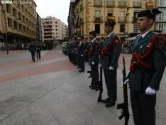 Una imagen de la plaza Mariano Granados este sábado, festividad de la Virgen del Pilar. /SN