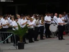 Una imagen de la plaza Mariano Granados este sábado, festividad de la Virgen del Pilar. /SN