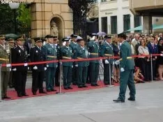 Una imagen de la plaza Mariano Granados este sábado, festividad de la Virgen del Pilar. /SN