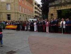 Una imagen de la plaza Mariano Granados este sábado, festividad de la Virgen del Pilar. /SN