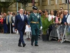Una imagen de la plaza Mariano Granados este sábado, festividad de la Virgen del Pilar. /SN