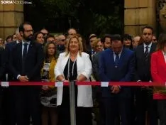Una imagen de la plaza Mariano Granados este sábado, festividad de la Virgen del Pilar. /SN