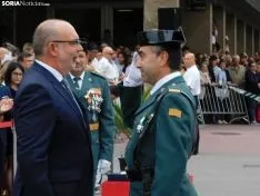 Una imagen de la plaza Mariano Granados este sábado, festividad de la Virgen del Pilar. /SN