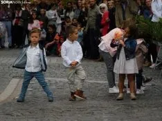 Una imagen de la plaza Mariano Granados este sábado, festividad de la Virgen del Pilar. /SN