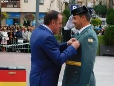 Una imagen de la plaza Mariano Granados este sábado, festividad de la Virgen del Pilar. /SN