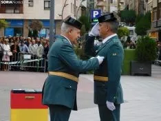 Una imagen de la plaza Mariano Granados este sábado, festividad de la Virgen del Pilar. /SN