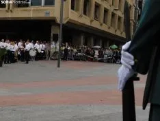 Una imagen de la plaza Mariano Granados este sábado, festividad de la Virgen del Pilar. /SN