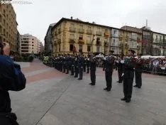 Una imagen de la plaza Mariano Granados este sábado, festividad de la Virgen del Pilar. /SN