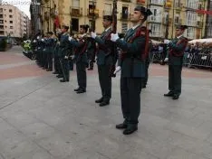 Una imagen de la plaza Mariano Granados este sábado, festividad de la Virgen del Pilar. /SN