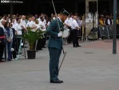 Una imagen de la plaza Mariano Granados este sábado, festividad de la Virgen del Pilar. /SN