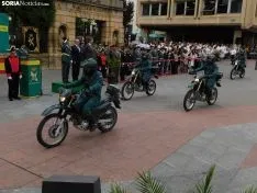 Una imagen de la plaza Mariano Granados este sábado, festividad de la Virgen del Pilar. /SN