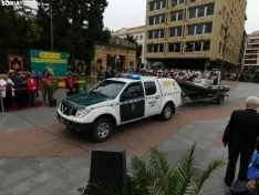 Una imagen de la plaza Mariano Granados este sábado, festividad de la Virgen del Pilar. /SN