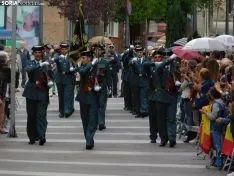 Una imagen de la plaza Mariano Granados este sábado, festividad de la Virgen del Pilar. /SN