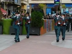 Una imagen de la plaza Mariano Granados este sábado, festividad de la Virgen del Pilar. /SN