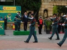 Una imagen de la plaza Mariano Granados este sábado, festividad de la Virgen del Pilar. /SN
