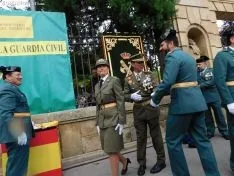 Una imagen de la plaza Mariano Granados este sábado, festividad de la Virgen del Pilar. /SN