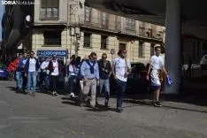 Una imagen del ambiente maño en la capital soriana. /SN